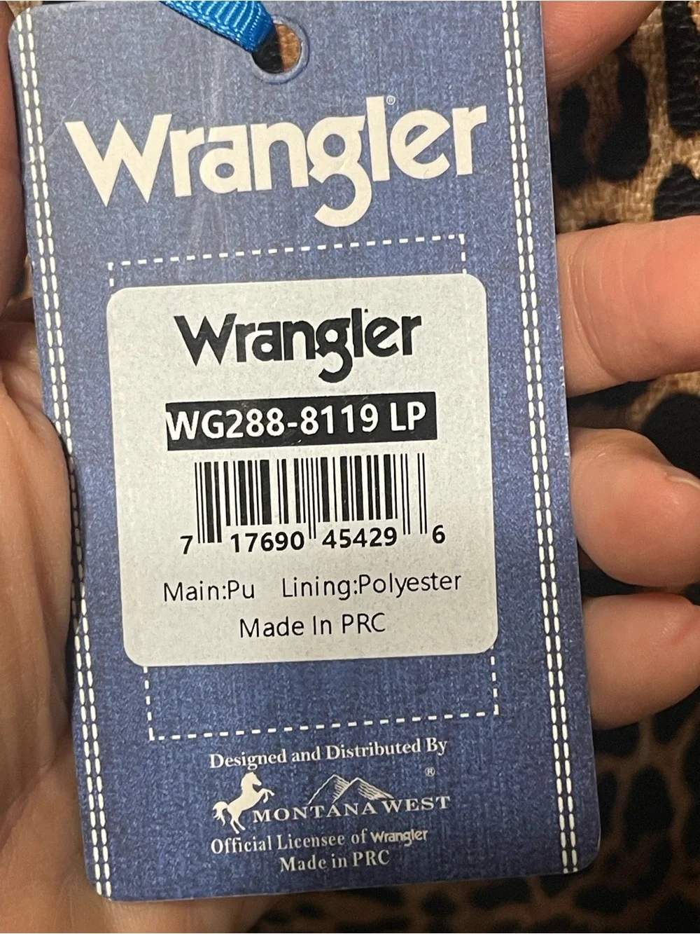 Wrangler stylish leopard